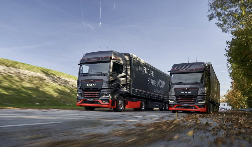 DB SCHENKER SETZT AB 2024 ERSTE MAN ETRUCKS EIN